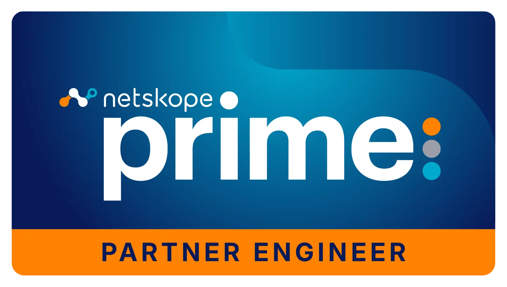 Netskope Prime Partner Engineer badge